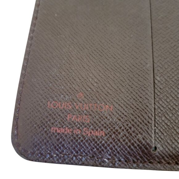 LOUIS VUITTON Compact Zipper Wallet Damier  Ebene Bifold Wallet - Picture 12 of 14